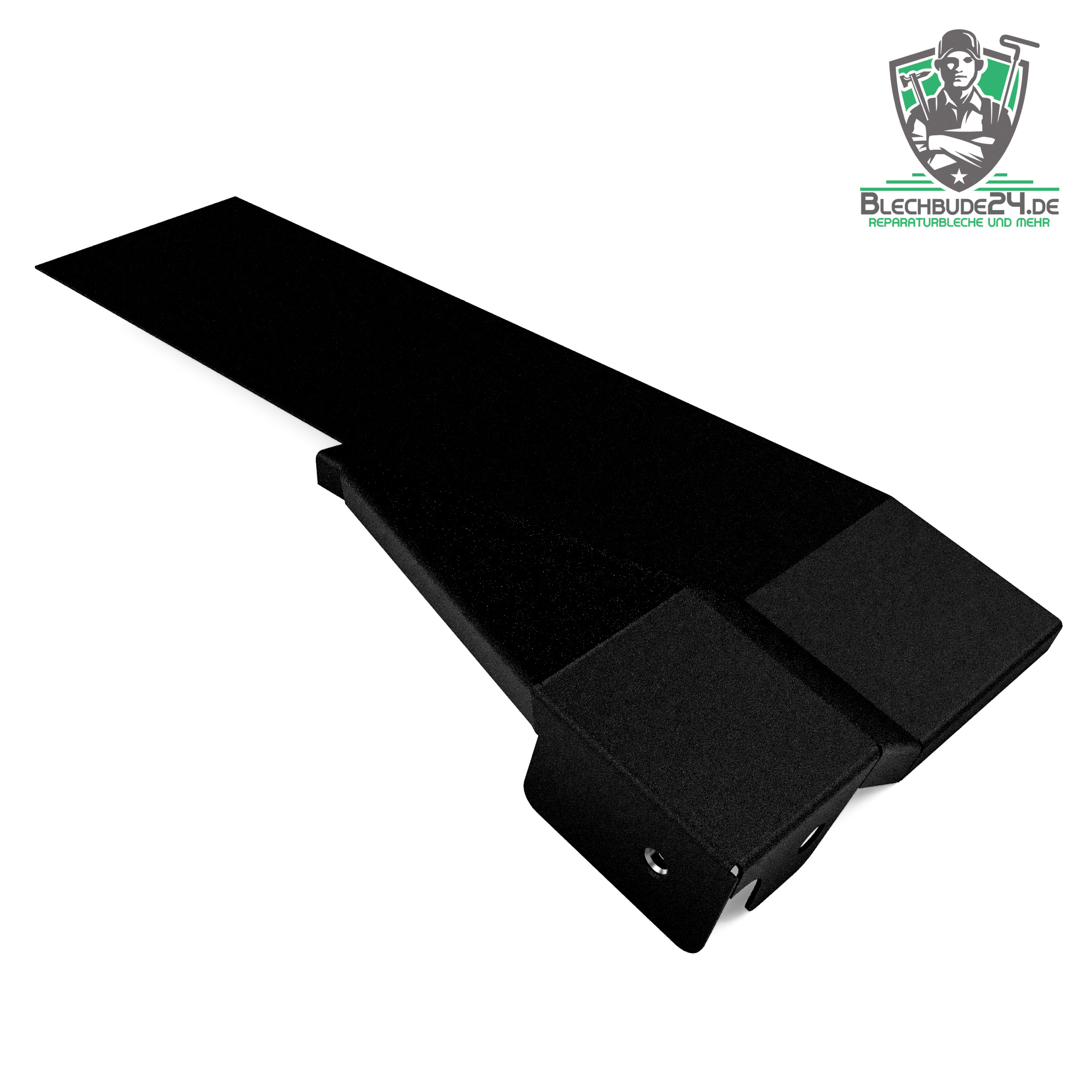 VW T4 Stoßstangenhalter Reparaturblech für Hinterachse rechts Endspitze D Säule - Nachbau kein Originalteil VW T4 Stoßstangenhalter Reparaturblech für Hinterachse rechts Endspitze D Säule - Nachbau kein Originalteil