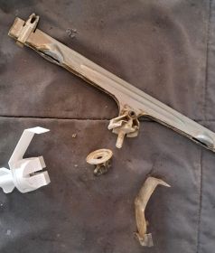 Reparatur-Set Waagebalken | Polycarbonat + Messing + Edelstahl kein Originalteil- passend für VW T4