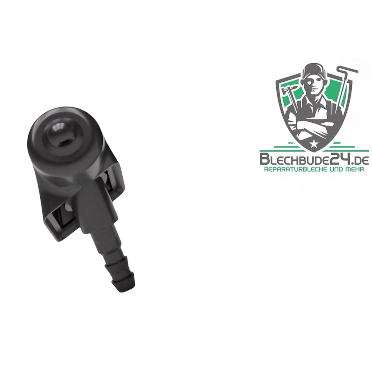 Left nozzle headlight cleaning system not an original part – suitable for VW T4