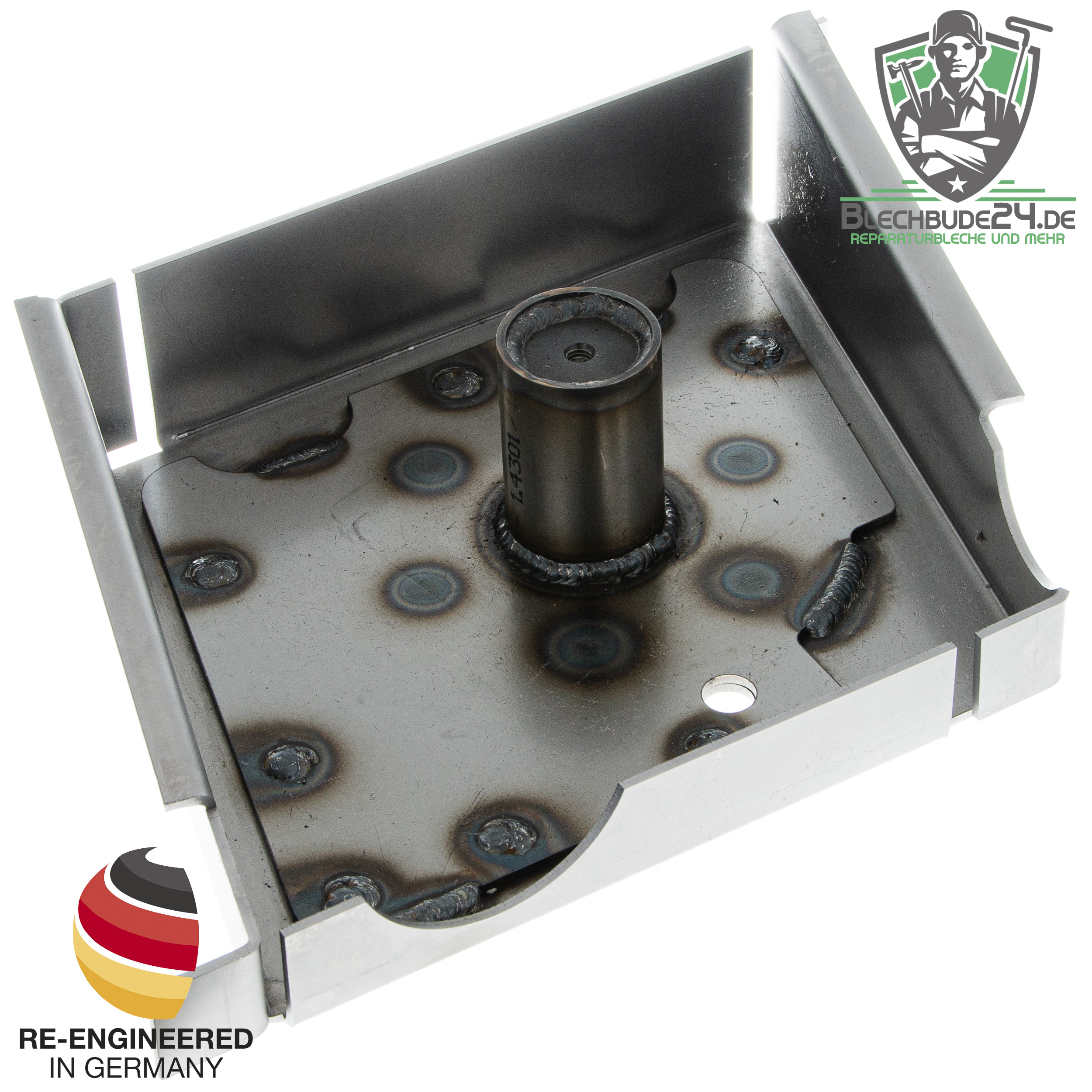 20230208-_DSC7193 VW T4 Federaufnahme Federteller links unbeschichtet - Nachbau kein Originalteil