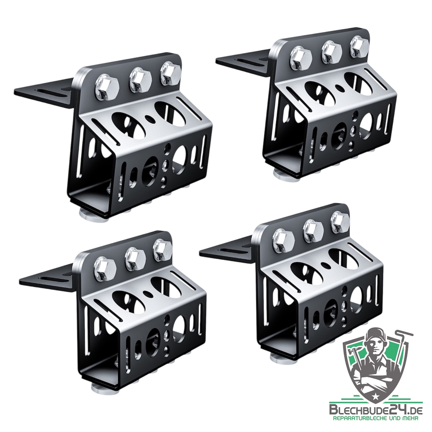 Dachgepäckträger Befestigungssystem Offroadgrip im Set 4 Stück kein Originalteil - passend für VW T4