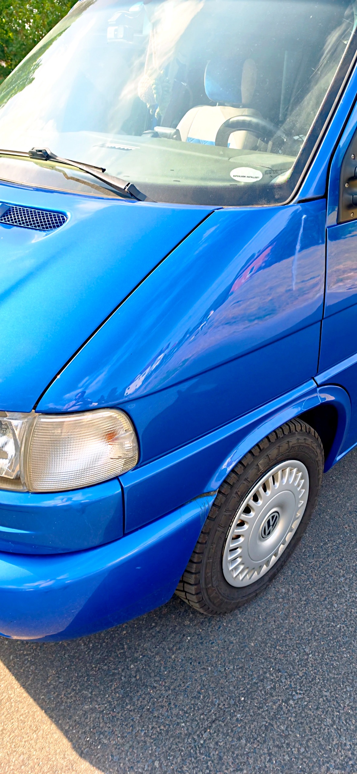 Left GRP -Fender, 15"/16", -Non-original parts – suitable for VW T4