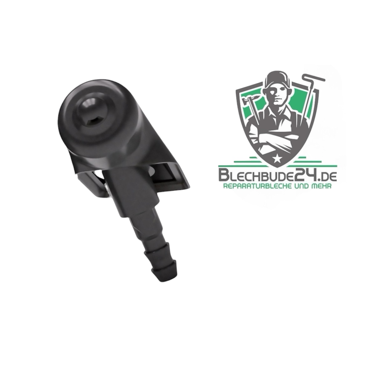 Right nozzle headlight cleaning system not an original part – suitable for VW T4