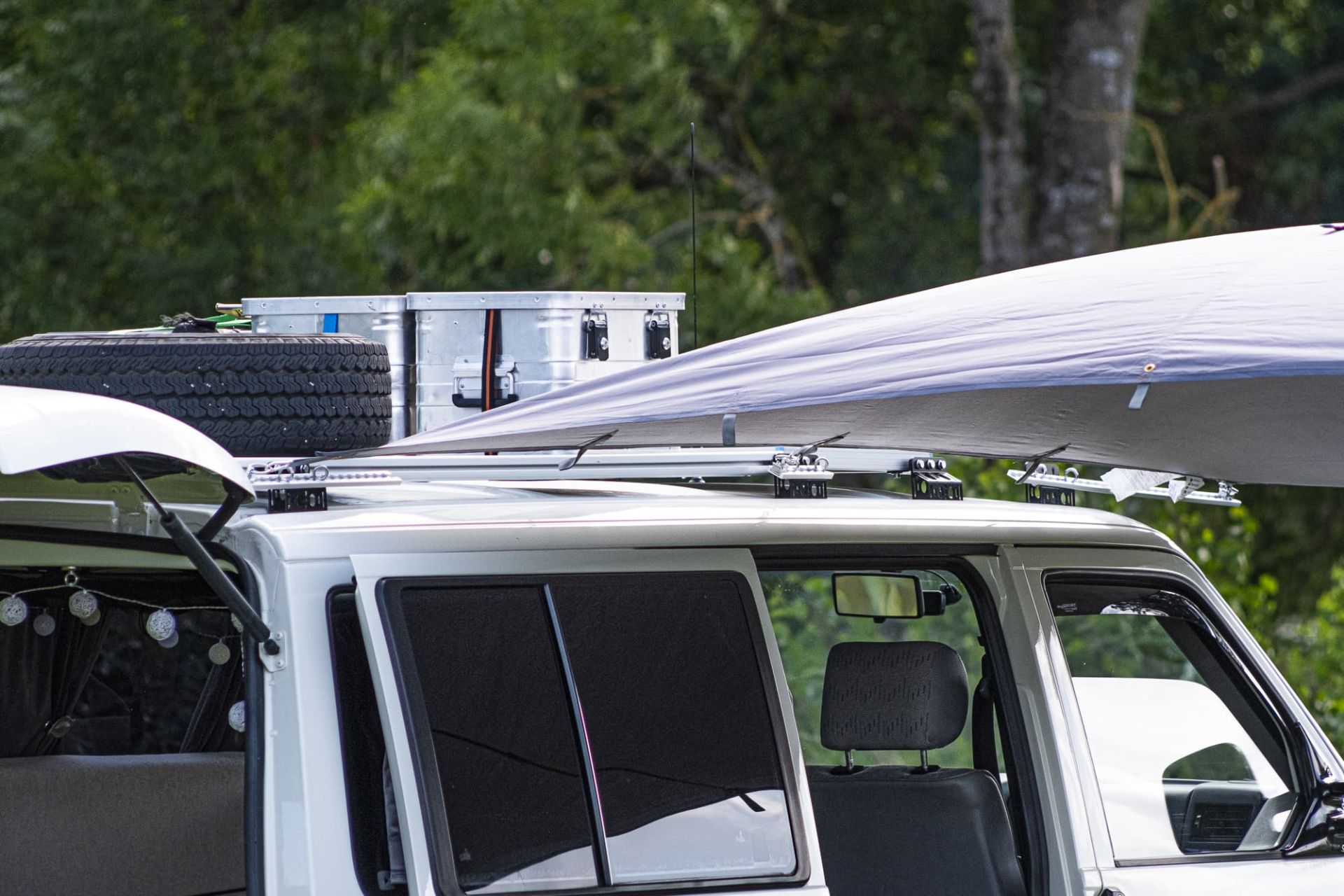 Dachgepäckträger Befestigungssystem Offroadgrip im Set 4 Stück kein Originalteil - passend für VW T4