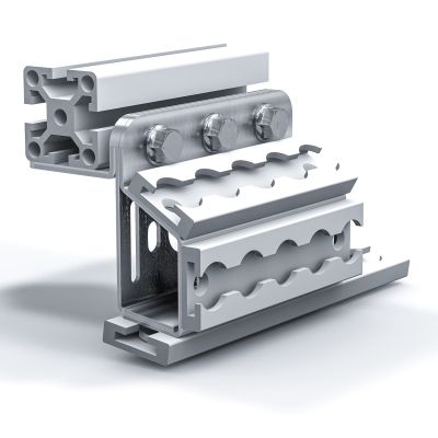 Dachgepäckträger Befestigungssystem Offroadgrip im Set 4 Stück kein Originalteil - passend für VW T4