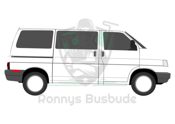 VW T4 Klimablech hinten rechts - Nachbau