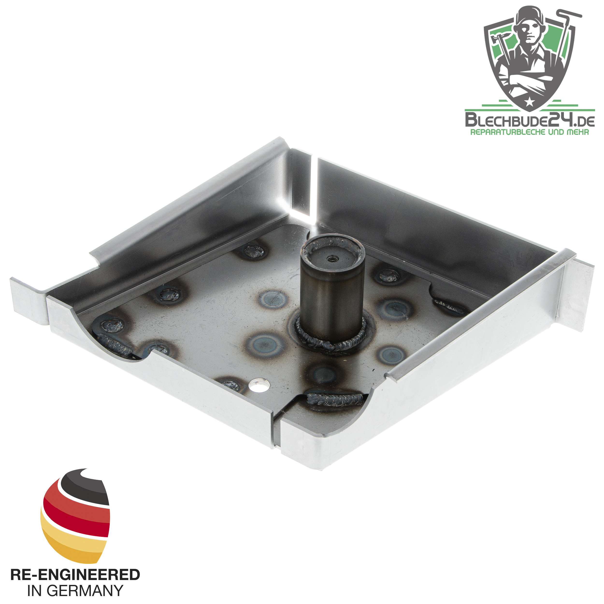 20230208-_DSC7192-Bearbeitet VW T4 Federaufnahme Federteller links unbeschichtet - Nachbau kein Originalteil