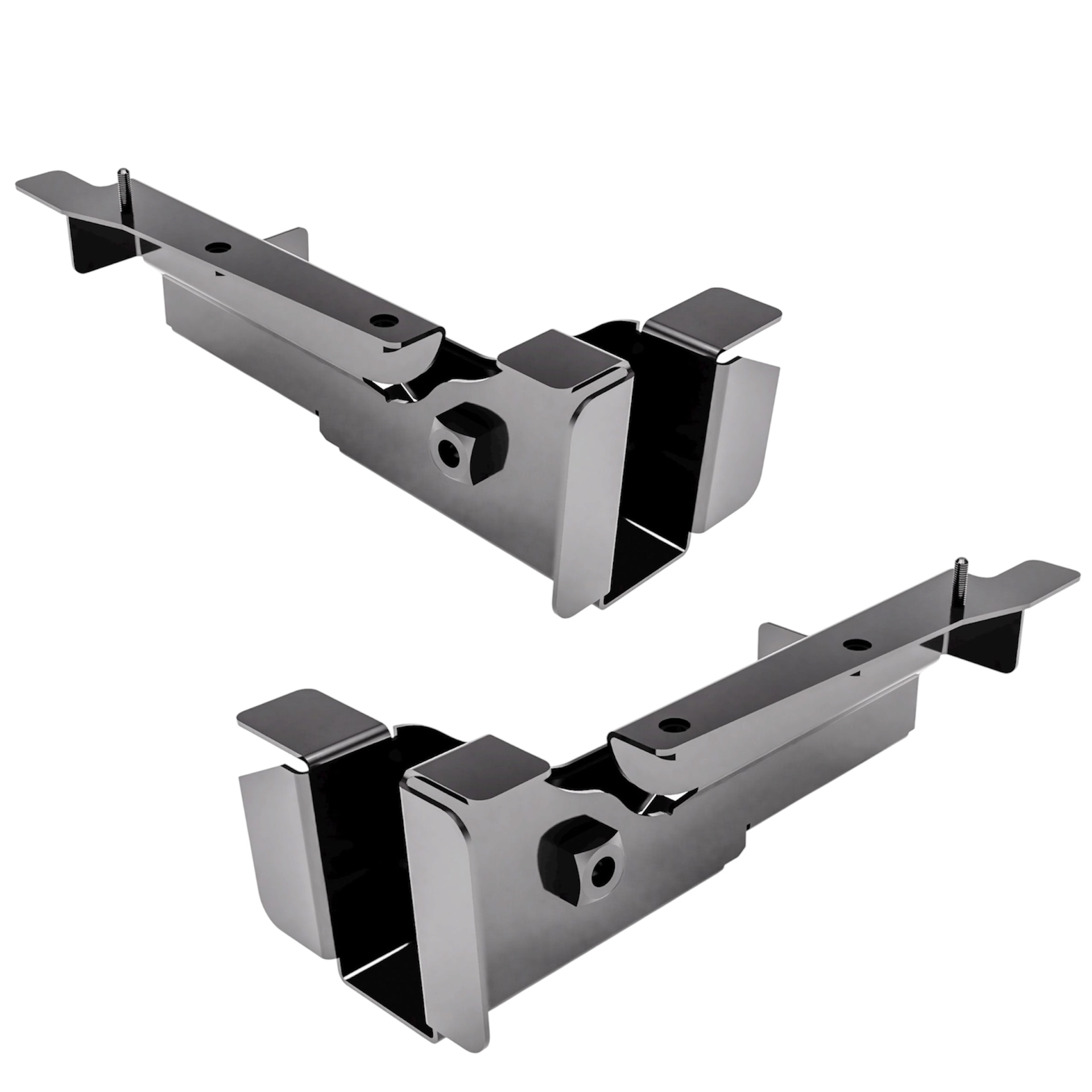 Rear left/right shock absorber mount set, repair panel (not an original part) – suitable for VW T5